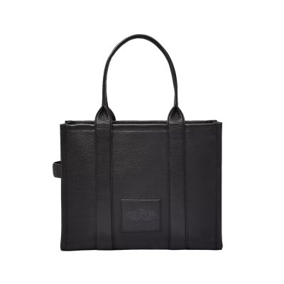 THE LEATHER LARGE TOTE BAG